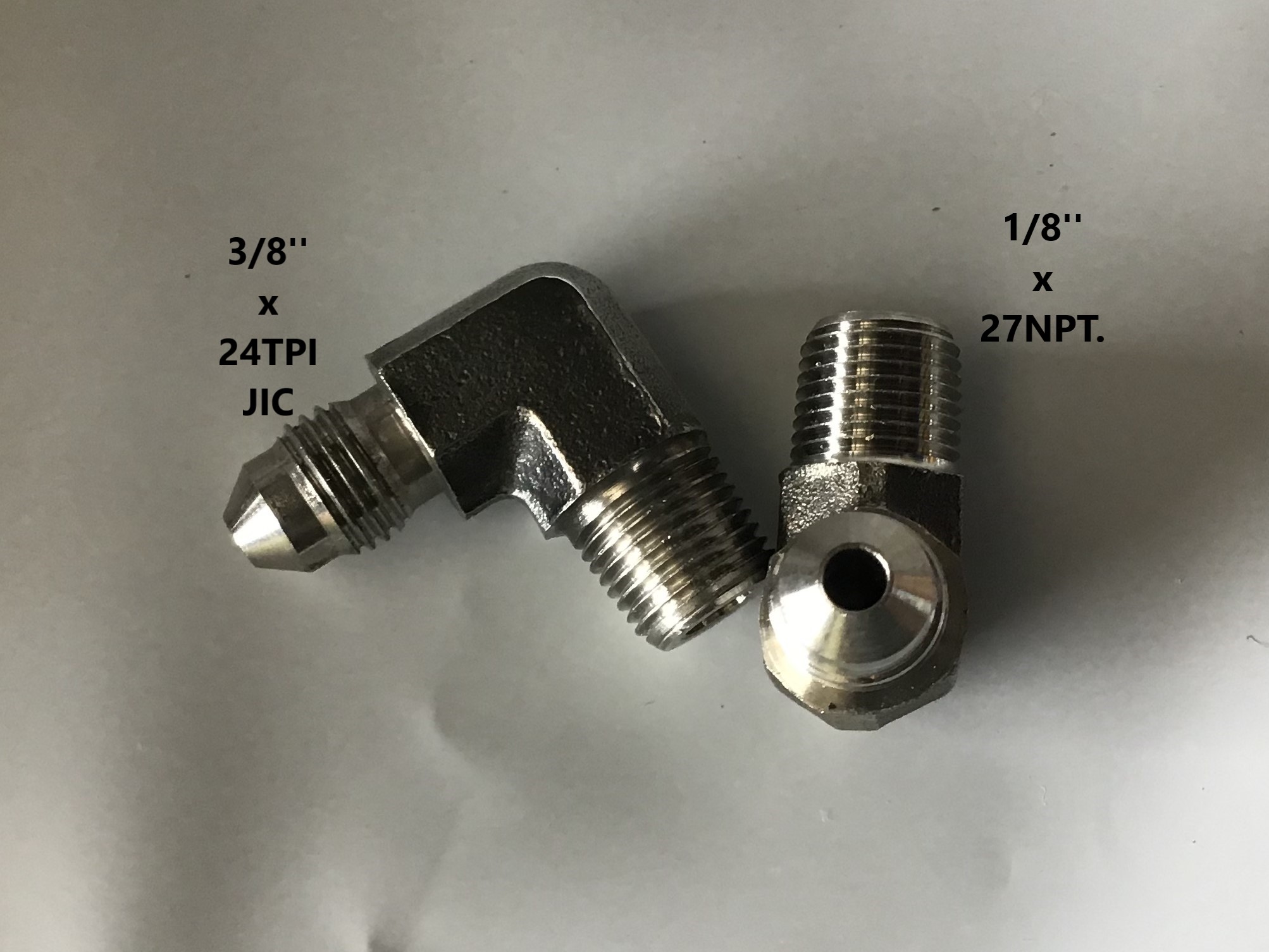 SS862/90° Caliper Fitting