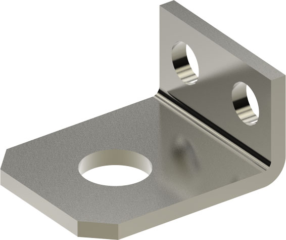 SS1902 S/S 90° Bent Bracket